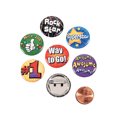 mini rewards buttons kids